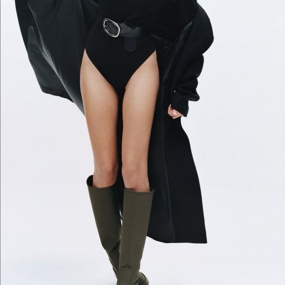 ZARA Rubberized Boots - Picture 11 of 13